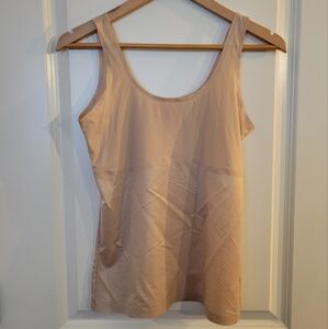 SPANX Tan Shapewear Bodysuit Smooth Stretchy Comfort